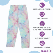 Load image into Gallery viewer, Doodle Girls Leggings Leapord Print Pink