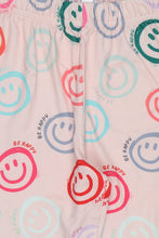 Load image into Gallery viewer, Doodle Girls Pack Of 2 Leggings AOP Printed Peach and Purple