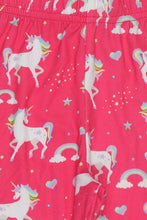 Load image into Gallery viewer, Doodle Girls Pack Of 2 Leggings AOP Printed Pink and White