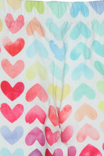Load image into Gallery viewer, Doodle Girls Leggings Heart Print Pink