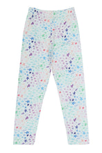 Load image into Gallery viewer, Doodle Girls Leggings Star Print White