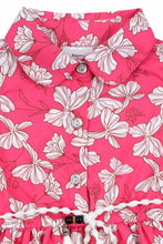 Load image into Gallery viewer, Doodle Girls Pink Printed Shirt Dress With Belt
