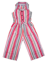 Load image into Gallery viewer, Stripe Printed Jumpsuit Dress

