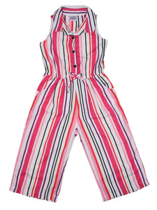 Stripe Printed Jumpsuit Dress