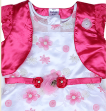 Load image into Gallery viewer, Pink A-Line Tissue Dress With Shrug
