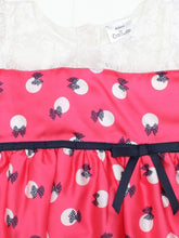 Load image into Gallery viewer, Satin Dress Pink Printed Satin Balloon Dress
